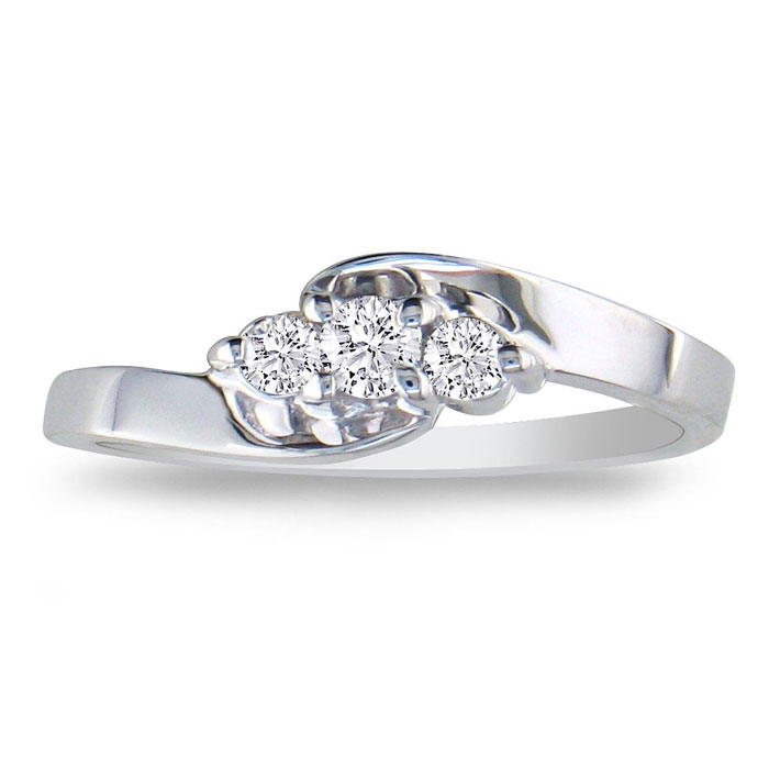 white gold promise rings under 100