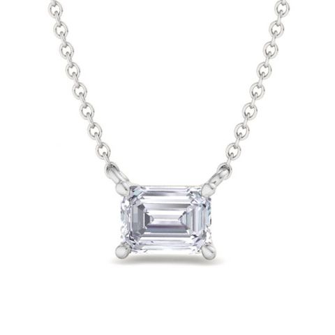 Lab Grown Diamond Necklace | Lab Grown Diamond Solitaire Necklace